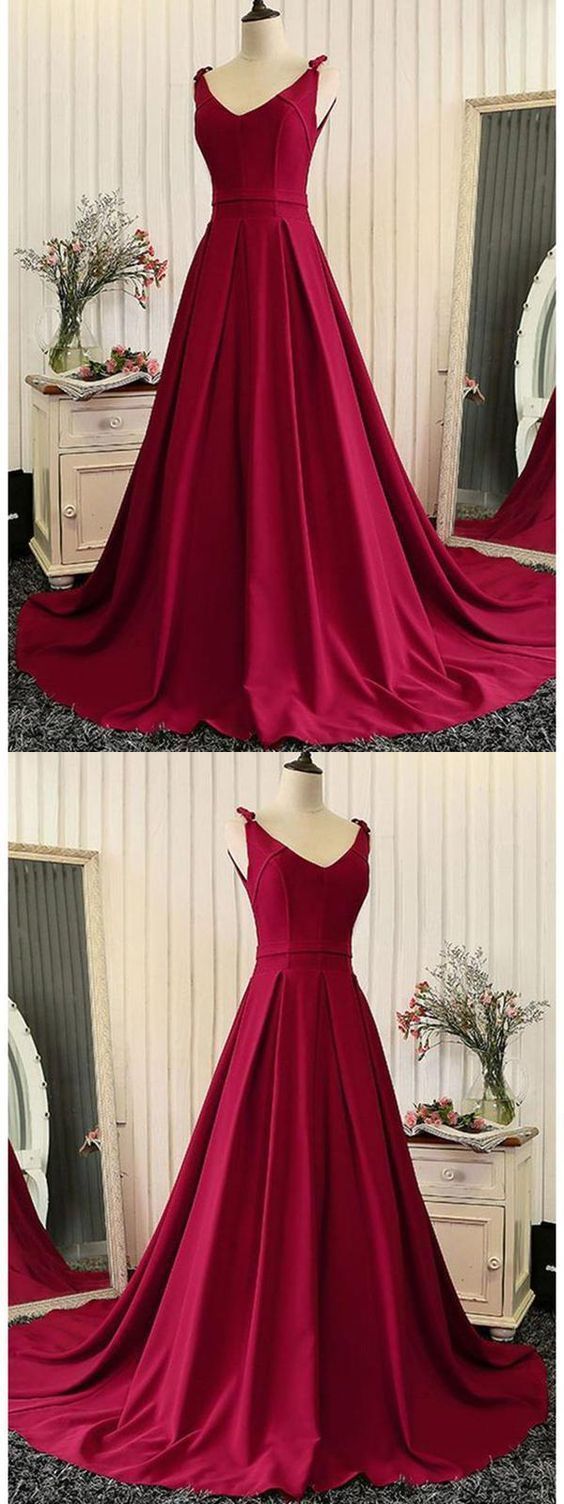 Prom Dresses For Cheap, Modest Prom Dresses, ALine Prom Dresses