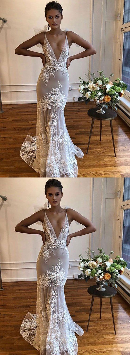Elegant Two Pieces Mermaid Tulle Lace Long Formal Prom Dresses